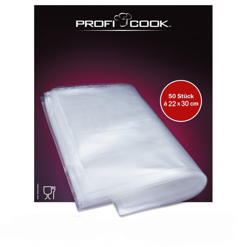 Пакеты для вакууматоров Profi Cook PC-VK-1015 22х30 см - фото 1