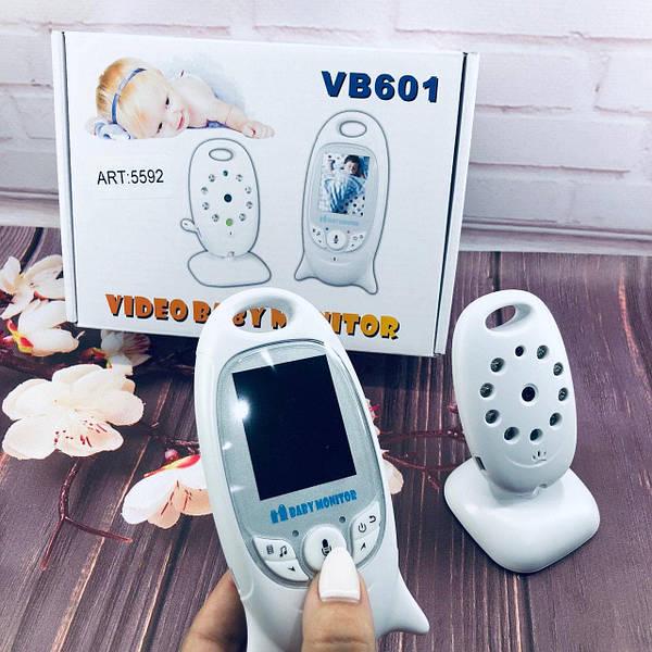 Видеоняня Baby Monitor VB-601 на аккумуляторах с двухсторонней связью (13-1-05592) - фото 4