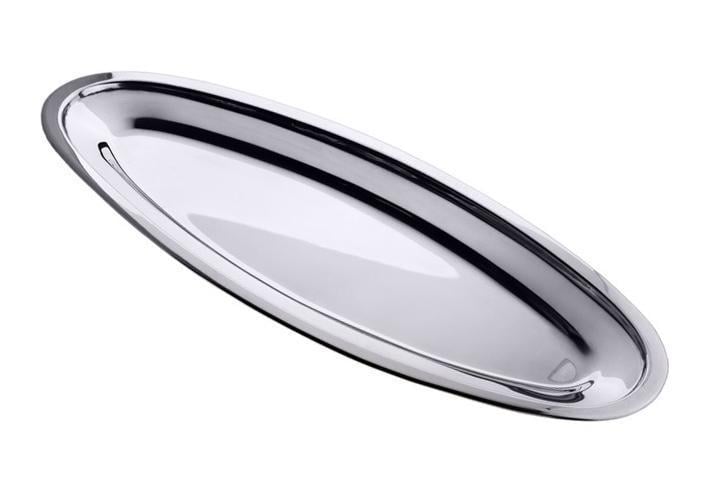 Блюдо для риби Empire овальне металеве 45х25 см (psg_EM-2384)