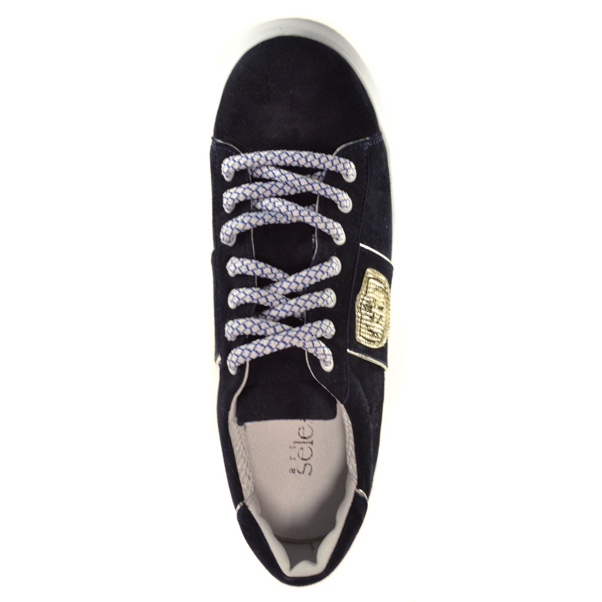 Кроссовки женские Selesta р. 37 Темно-синий (04157-37) - фото 6