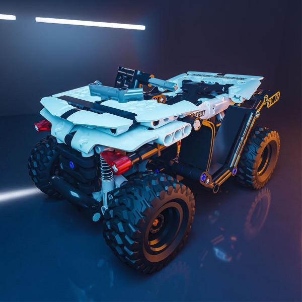 Конструктор Mijia Onebot All-terrain ATV Quadrocycle GP00021CN - фото 2 Конструктор Mijia Onebot All-terrain ATV Quadrocycle GP00021CN - фото 2