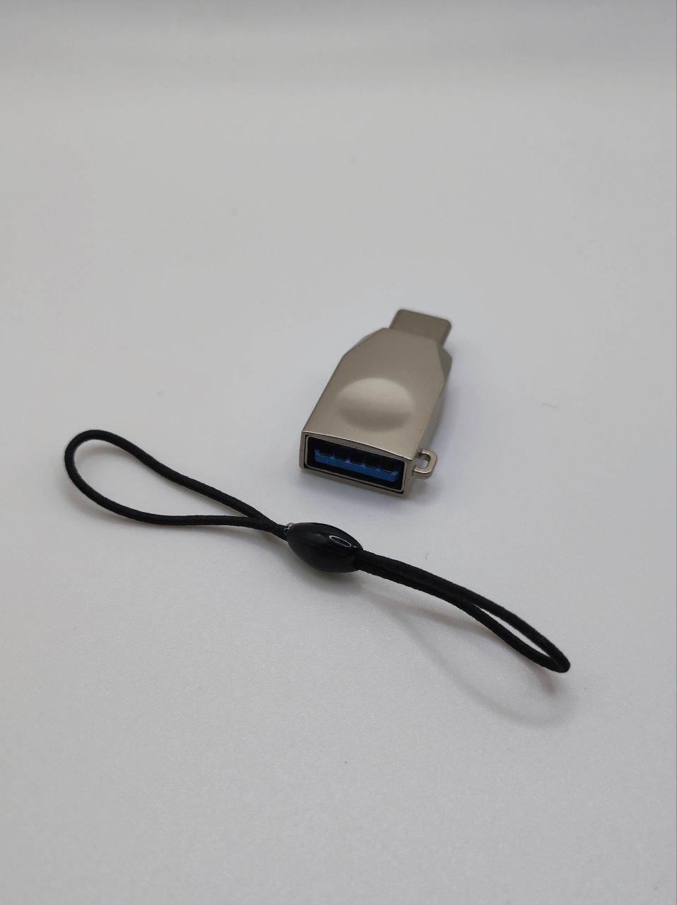 Перехідник Hoco UA9 USB Type-C-USB OTG - фото 3 Перехідник Hoco UA9 USB Type-C-USB OTG - фото 3