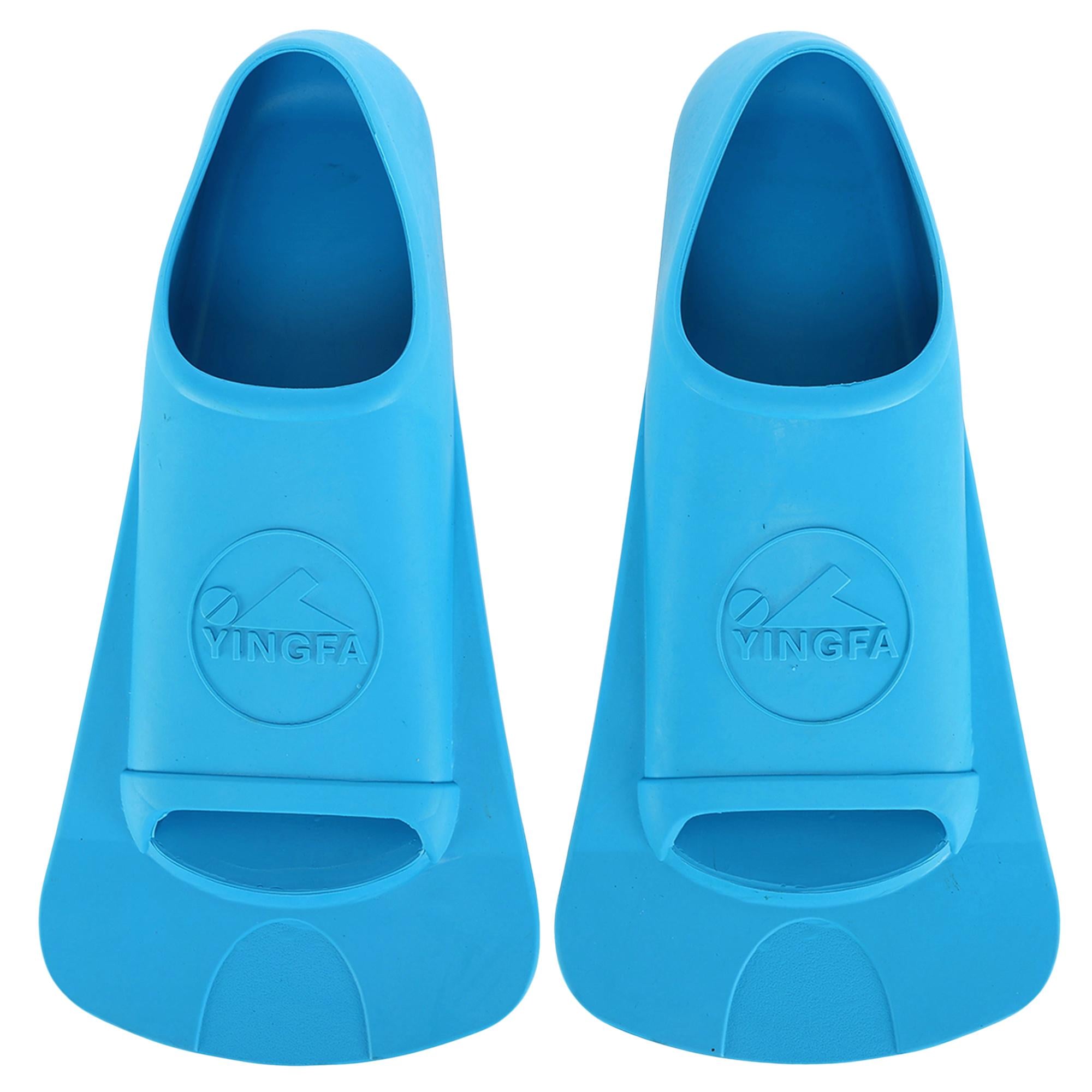 Ласты тренировочные с закрытой пяткой YINGFA G7201 XS р. 36-38 Голубой (G7201_Голубой_XS_(36-38)