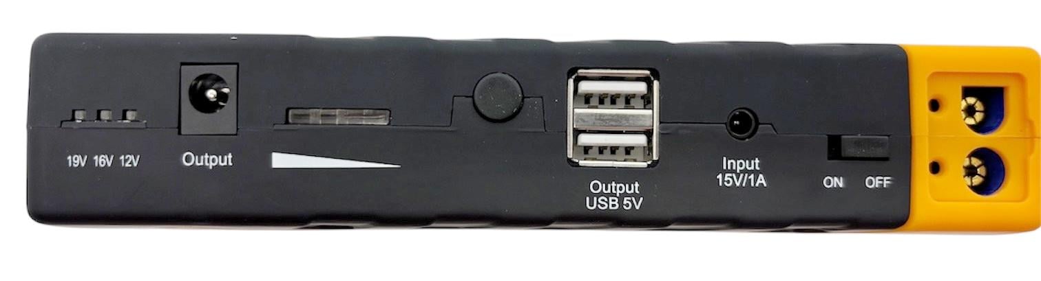 Пускозарядний автомобільний пристрій 68000 mAh для авто з акумулятором Жовтий (30285012) - фото 2 Пускозарядний автомобільний пристрій 68000 mAh для авто з акумулятором Жовтий (30285012) - фото 2