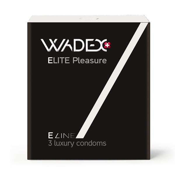 Презервативы Wadex Elite Pleasure особенно тонкие 3 шт (7640160480026)