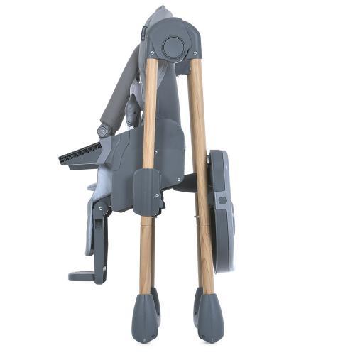 Стульчик для кормления EL Camino ME 1115-W CRAFT Gray - фото 3 Стульчик для кормления EL Camino ME 1115-W CRAFT Gray - фото 3