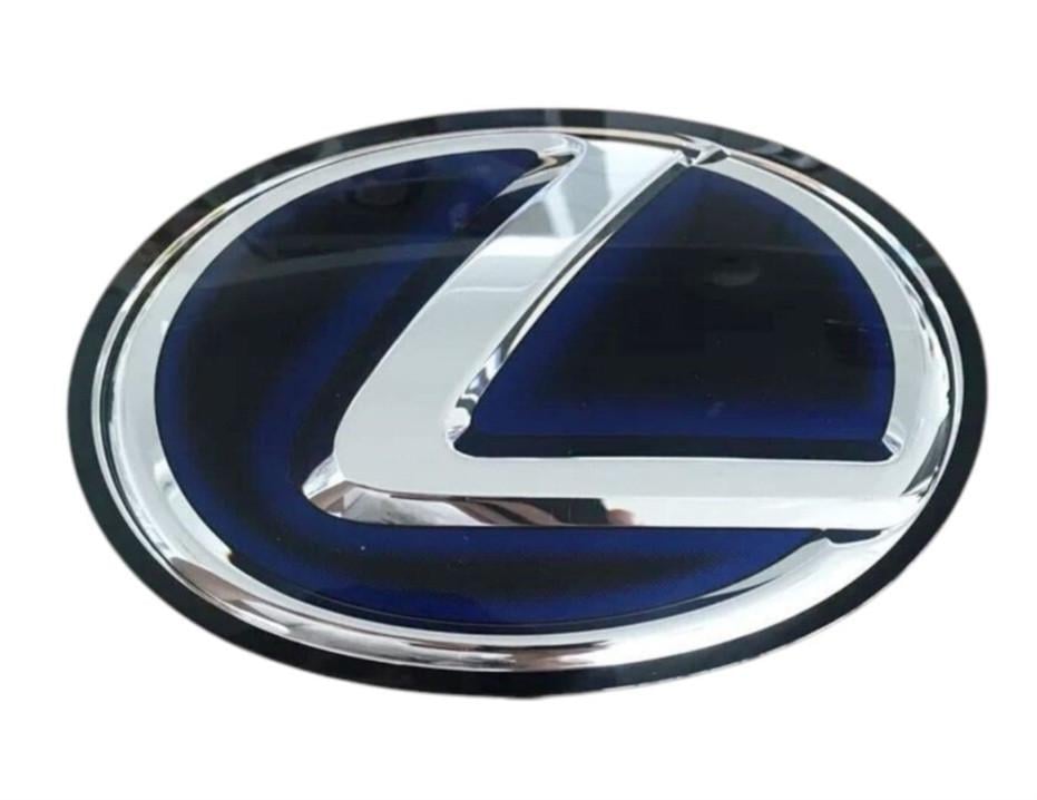 Эмблема в радиаторной решетке Lexus стеклянная 150 мм (2919512269)