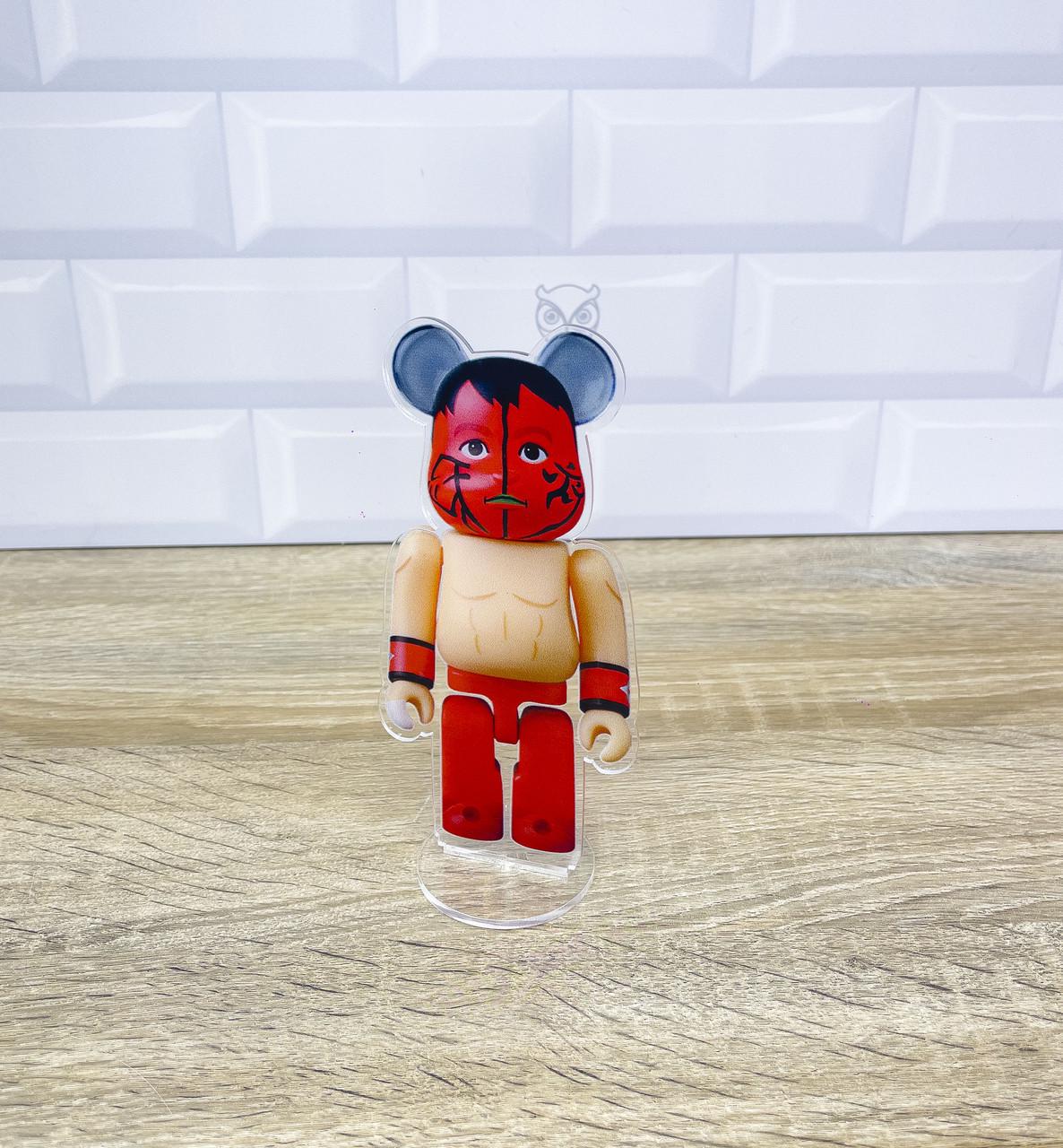 Фигурка коллекционная акриловая Bearbrick Wrestling (2131468546) Фигурка коллекционная акриловая Bearbrick Wrestling (2131468546)