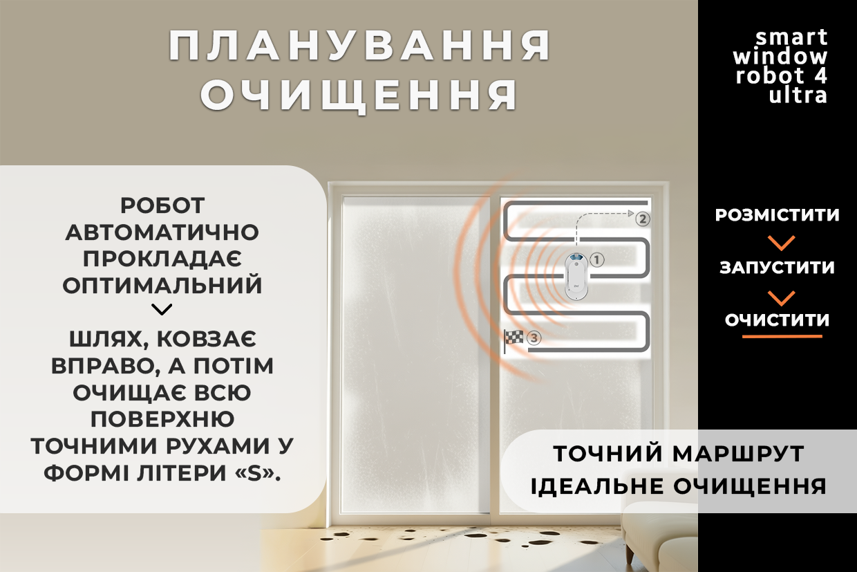 Робот для мытья окон с распылителем воды iHunt Smart Window Robot 4 Ultra - фото 10