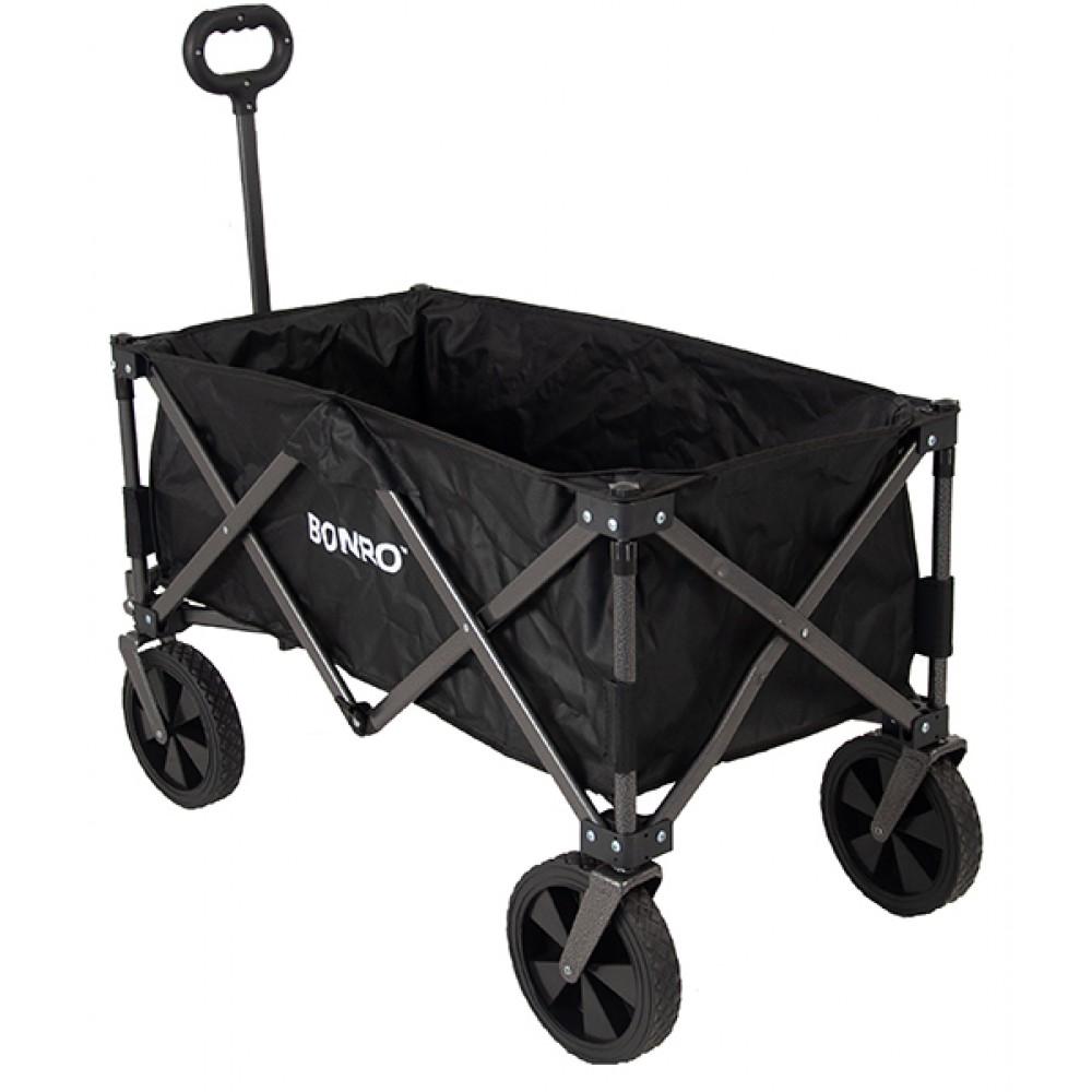 Тележка складная Bonro B-710 ручная универсальная Черный (42401016) - фото 2 Тележка складная Bonro B-710 ручная универсальная Черный (42401016) - фото 2