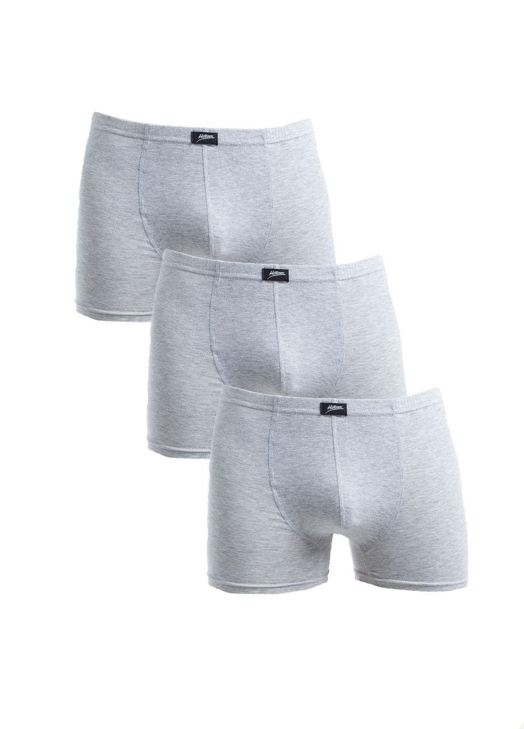 Сет мужских трусов Наталюкс L 3 шт. Серый (4117122045033)
