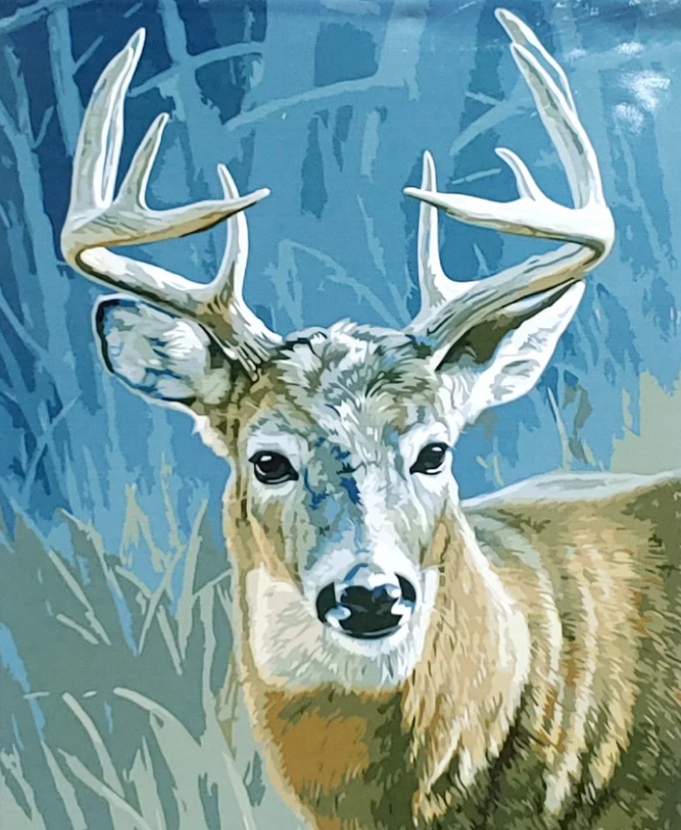 Картина по номерам Strateg Олень в лесу 40x50 см (GS106)