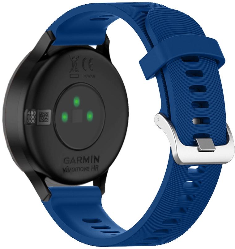Ремінець Bend для Garmin Vivomove HR Dark blue (17995)