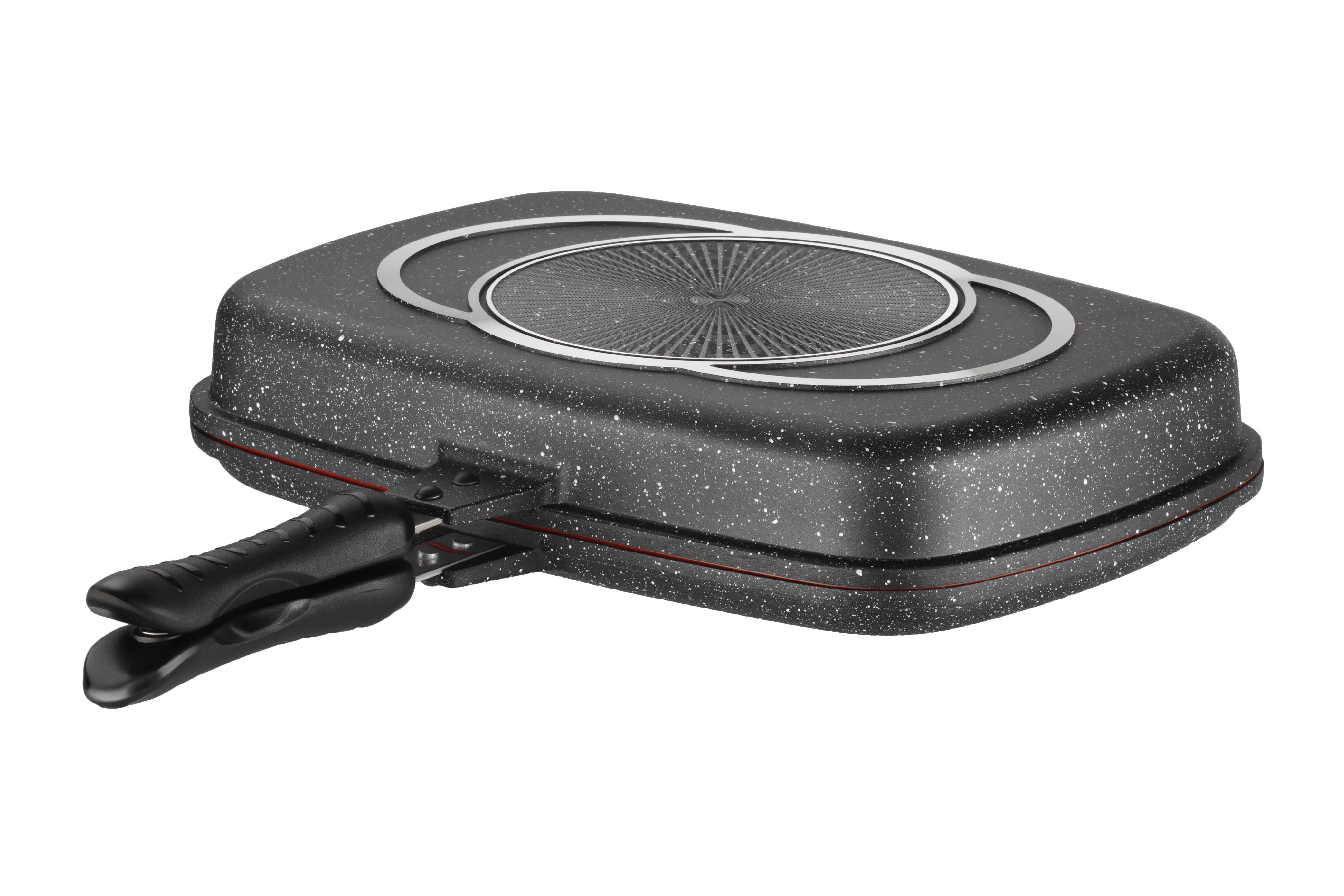 Сковорода-гриль Ardesto Gemini Grill алюминий 36 см Черный (ERC-AR1936GG) - фото 7 Сковорода-гриль Ardesto Gemini Grill алюминий 36 см Черный (ERC-AR1936GG) - фото 7