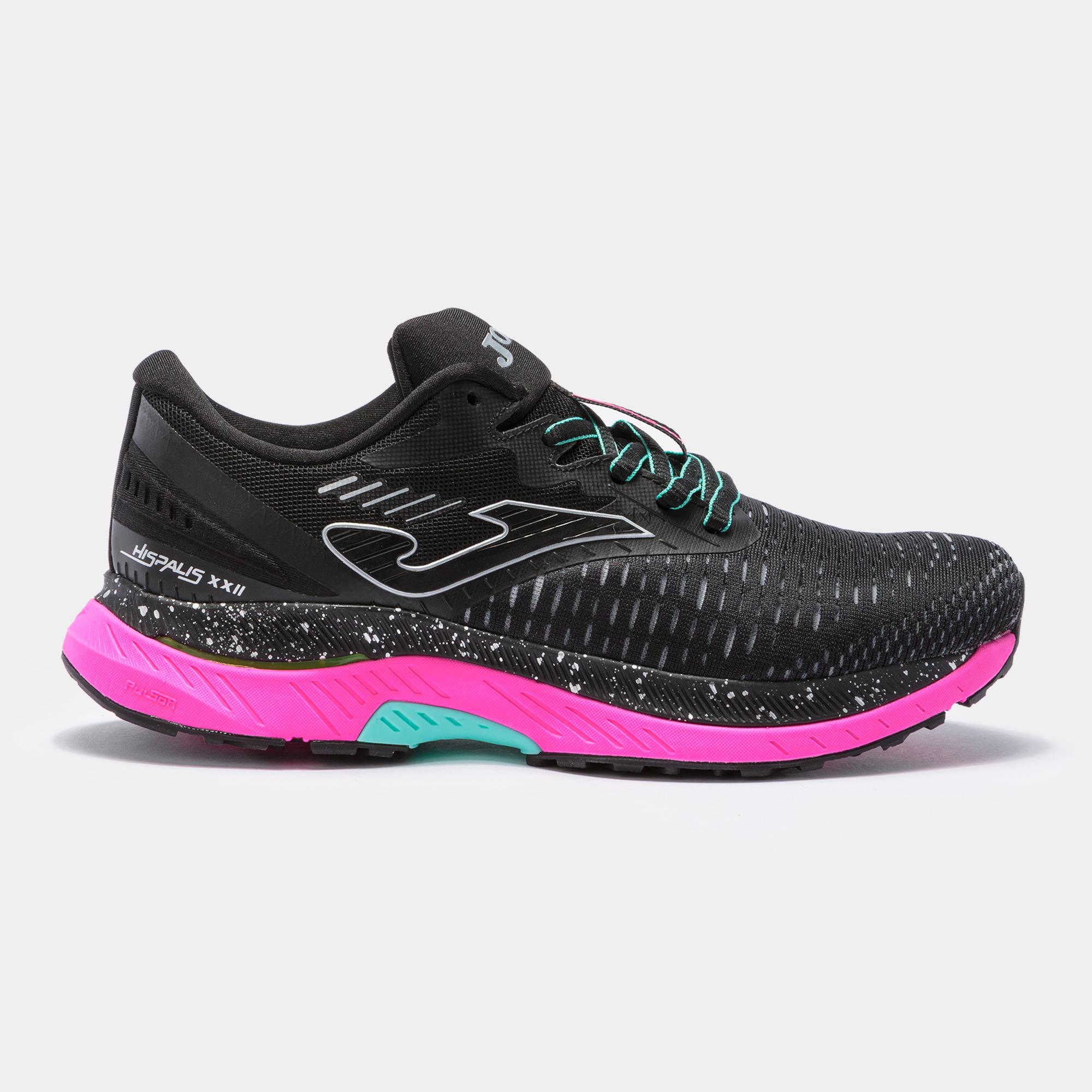 Кроссовки женские Joma RHISLW2131 Hispalis Lady 2131 р. 37 Black/Fuchsia