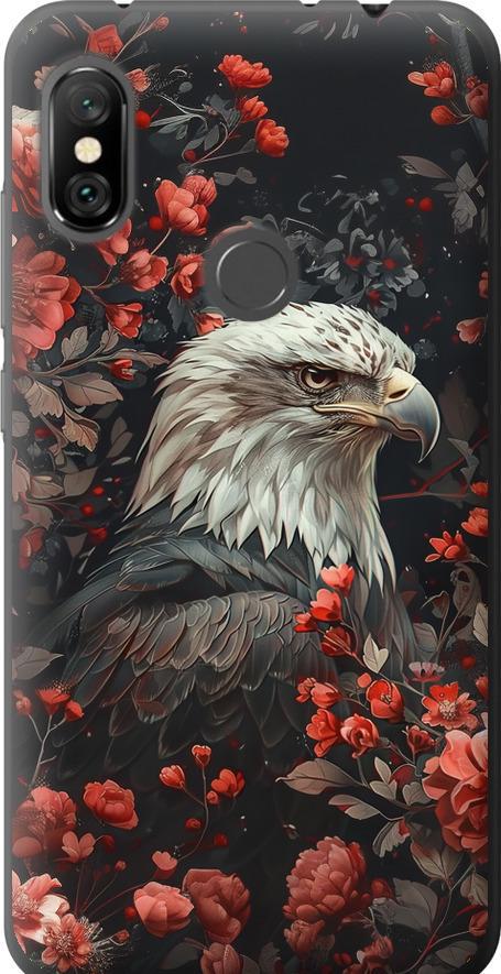 Чохол на Xiaomi Redmi Note 6 Pro Квітковий вартовий (6102u-1551-42517)