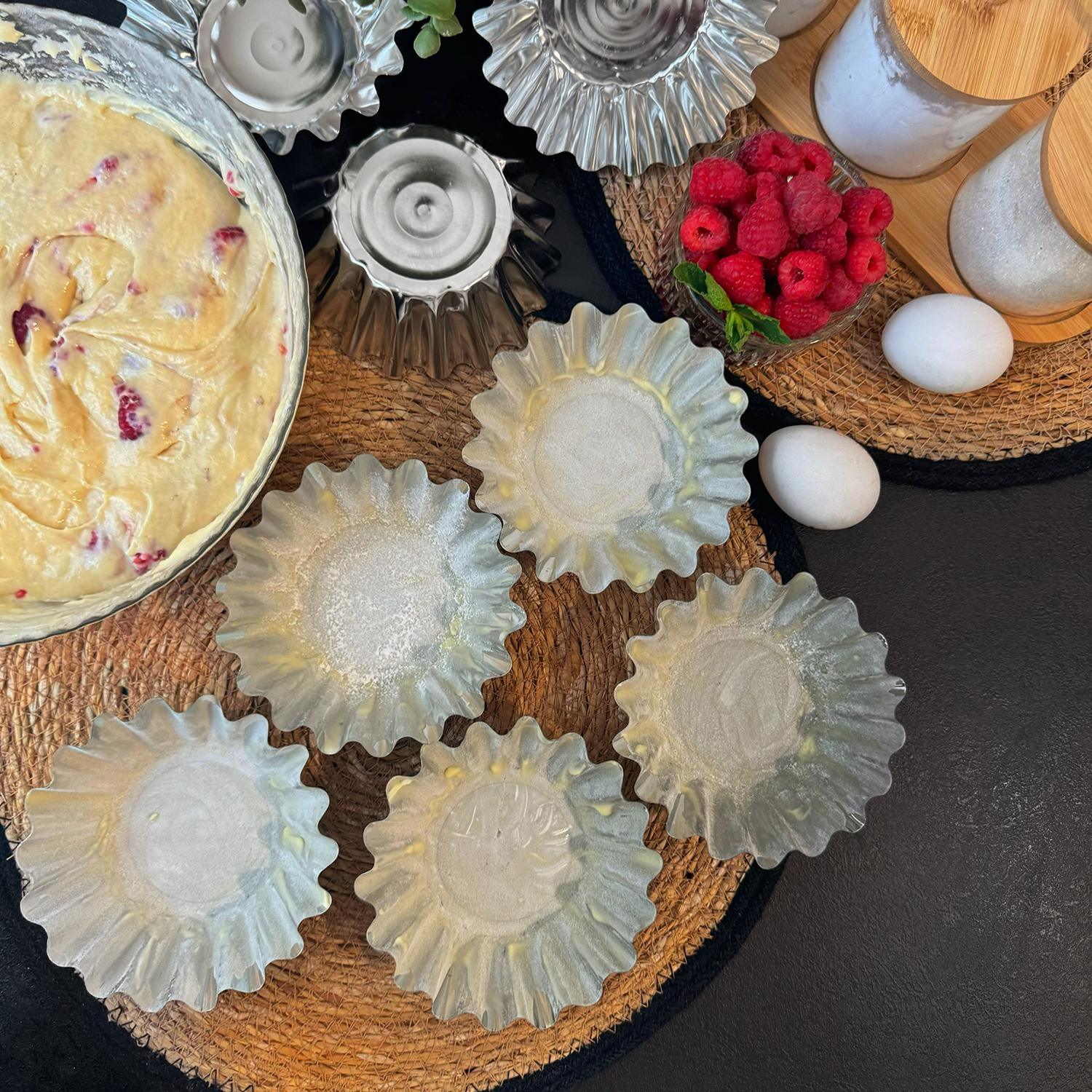 Формочки для выпечки кексов и тарталеток Ø 11,5x6x4 см 10 шт. (84024) - фото 20 Формочки для выпечки кексов и тарталеток Ø 11,5x6x4 см 10 шт. (84024) - фото 20