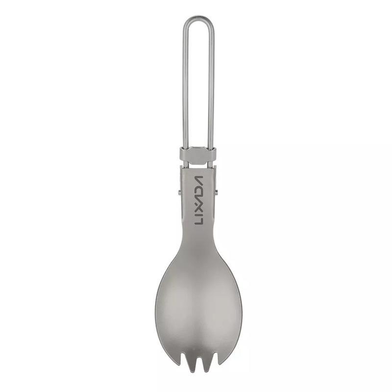 Ложка туристична Lixada Spork з чохлом Grey (82272) - фото 4