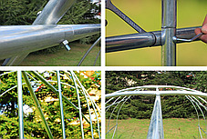 Теплиця парник для городу та саду з вікнами Avko Garden 6м2 300х200х200 мм - фото 3 Теплиця парник для городу та саду з вікнами Avko Garden 6м2 300х200х200 мм - фото 3