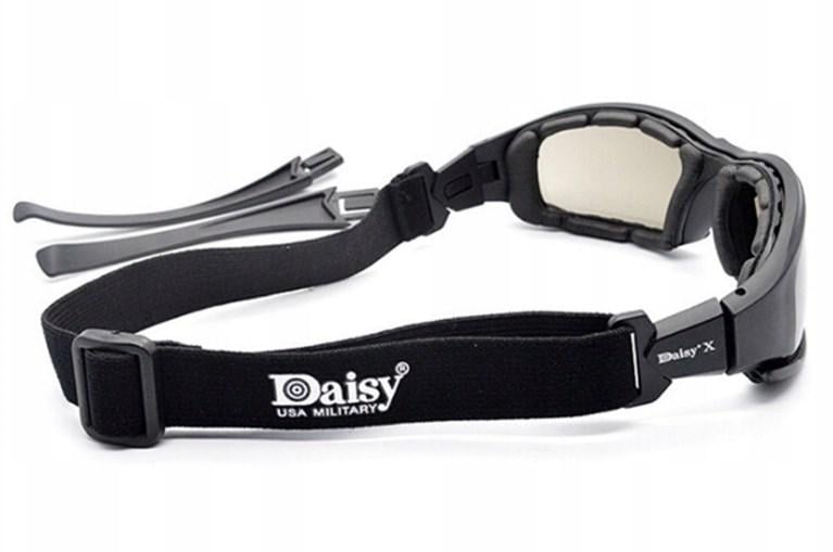 Очки военные защитные Daisy X7 sher Black (27110842) - фото 3 Очки военные защитные Daisy X7 sher Black (27110842) - фото 3