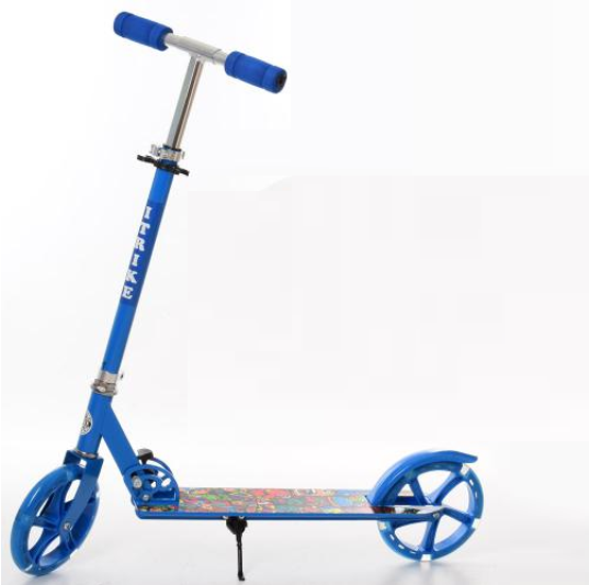 Детский самокат ITrike SR 2-050 двухколесный Синий (SUN6668)