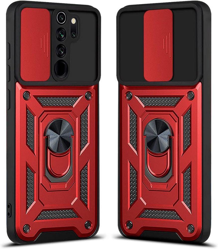 Чехол с защитой камеры 3DGuard Xiaomi Redmi Note 8 Pro Red (32505-2D) - фото 2 Чехол с защитой камеры 3DGuard Xiaomi Redmi Note 8 Pro Red (32505-2D) - фото 2