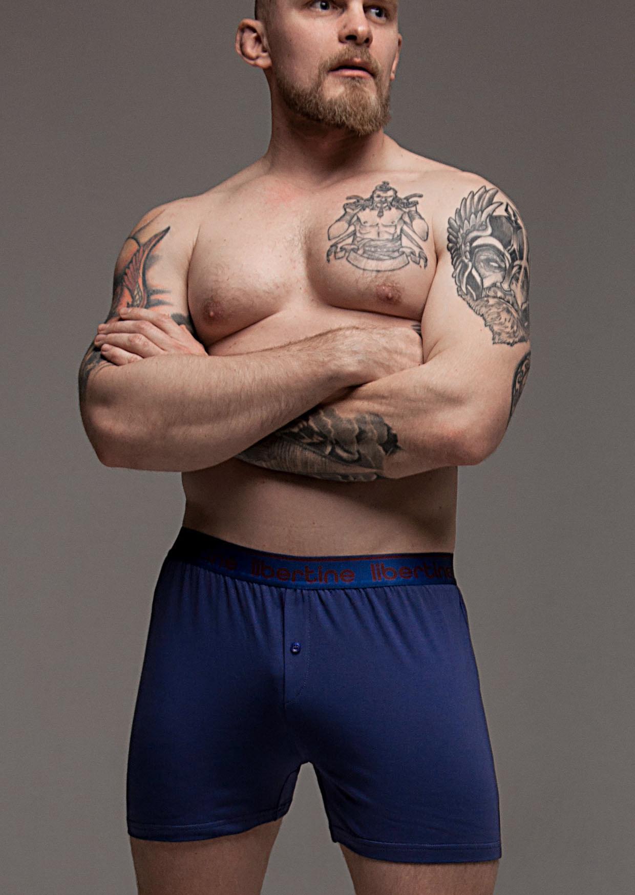 Труси чоловічі Libertine 16342 №1124 3XL Синій (4821124163427)