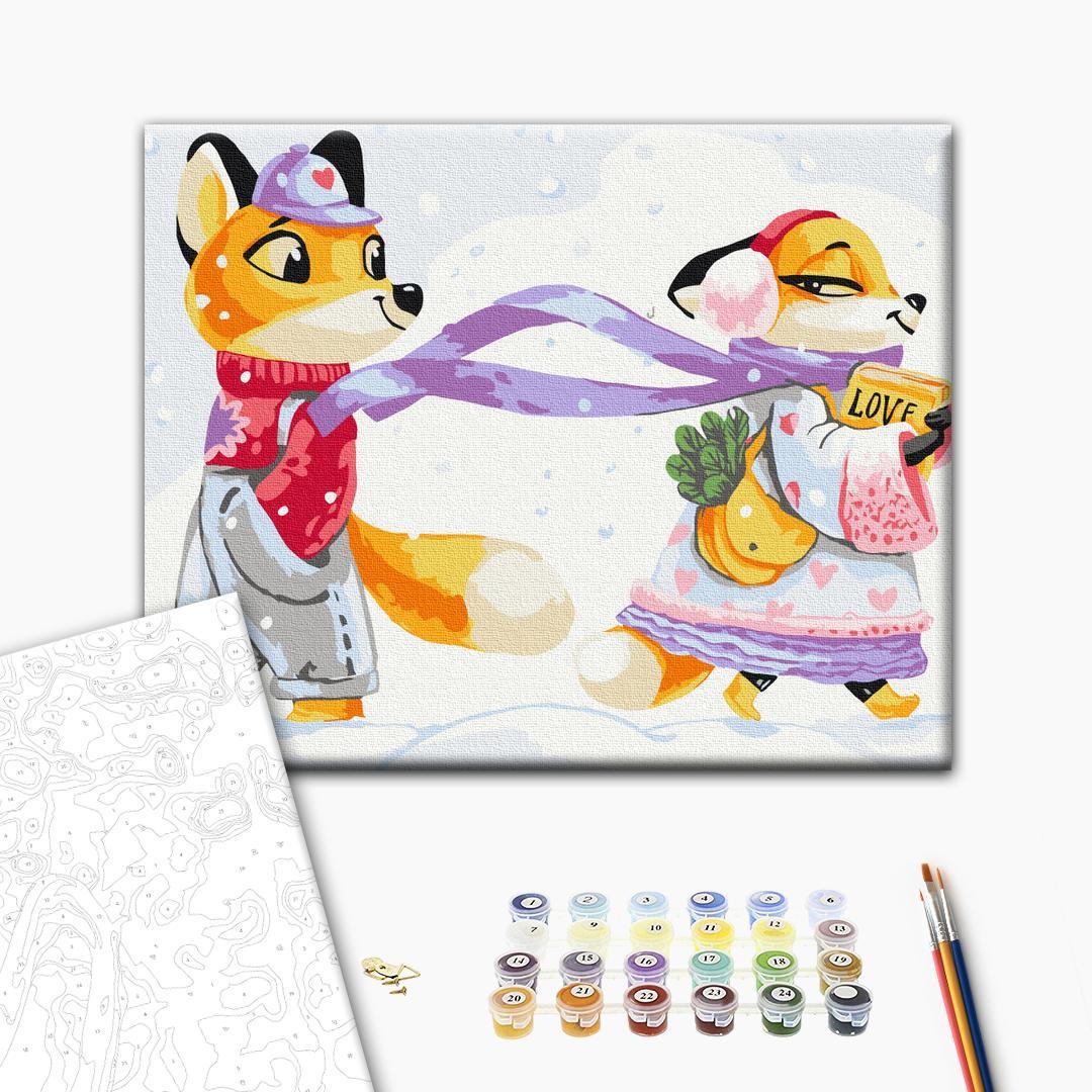 Картина по номерам BrushMe Рыженькая Любовь Kateryna Branchuko 30x40 см (KBS0137) - фото 2 Картина по номерам BrushMe Рыженькая Любовь Kateryna Branchuko 30x40 см (KBS0137) - фото 2