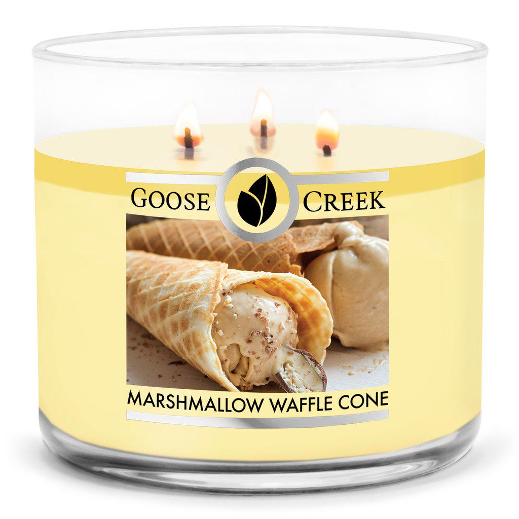 Ароматична свічка Goose Creek Marshmallow Waffle Cone на 3 фітілі 35 годин