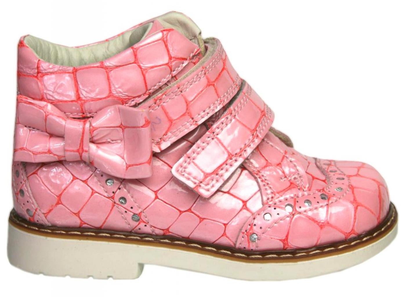 Ботинки осенние Topitop для девочек 1106 р. 18 Розовый