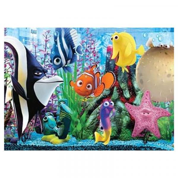 Алмазна мозаїка TK Group Рибка Немо та друзі 40х30 см з рамкою в коробці (GB77178-mt)