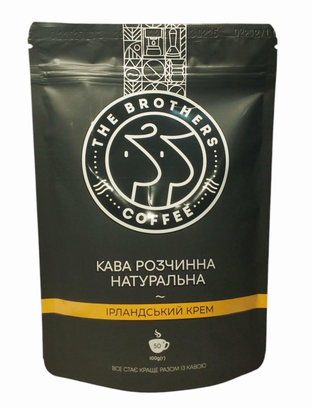 Кофе Brothers растворимый Ирландский крем 100 г (60248) Кофе Brothers растворимый Ирландский крем 100 г (60248)