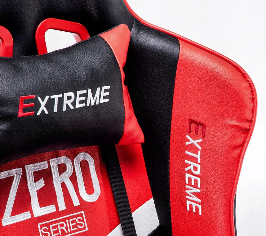 Кресло компьютерное геймерское Extreme Zero Черный/Красный (10629789) - фото 3 Кресло компьютерное геймерское Extreme Zero Черный/Красный (10629789) - фото 3