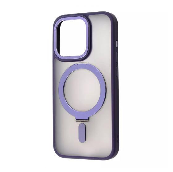 Чехол-накладка для телефона WAVE Premium Attraction Case with Magnetic Ring - iPhone 15 Pro purple (540610011)