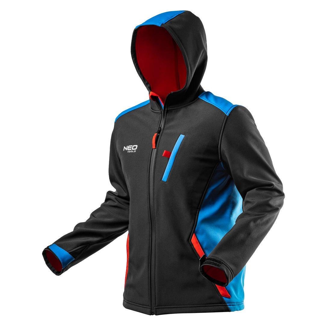 Куртка робоча Neo Tools Softshell Woman Line водонепроникна XL Чорно-синій (81-558-XL) - фото 1