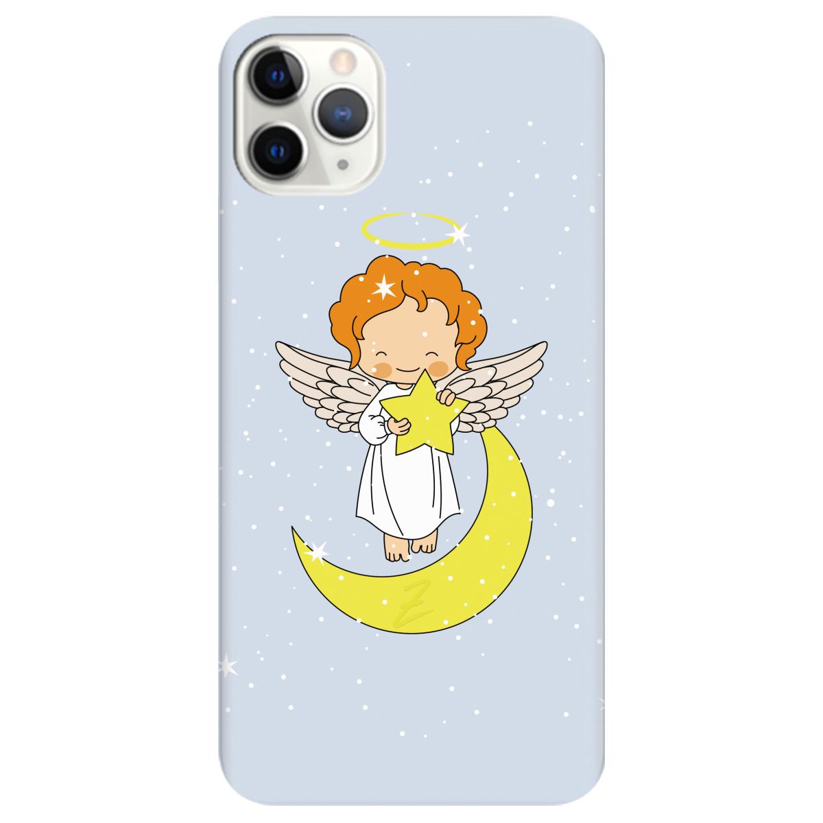 Силиконовый чехол Zorrov для Apple iPhone 11 Pro Max - Angel (12180040179072417)