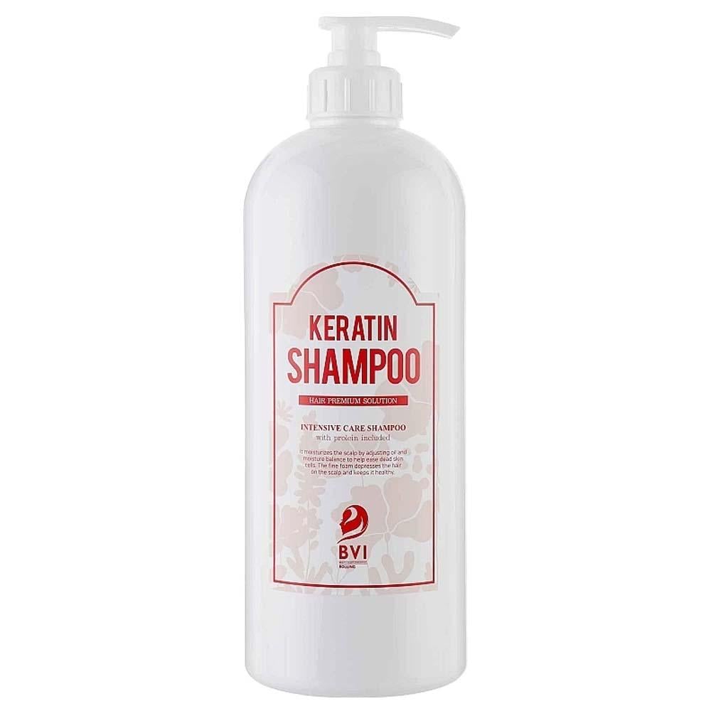 Шампунь кератиновый для волос BVI Rolling Keratin 1500 мл (8809631820450)