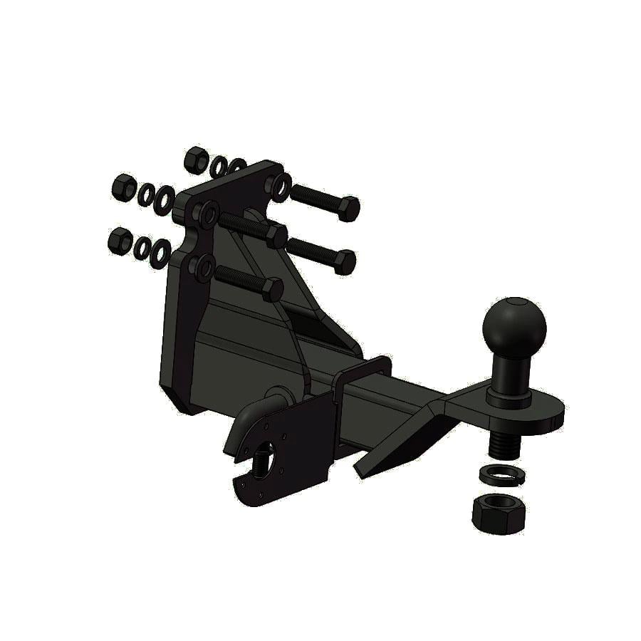 Фаркоп съемный под американский квадрат для УАЗ 469 (2020-06-02)