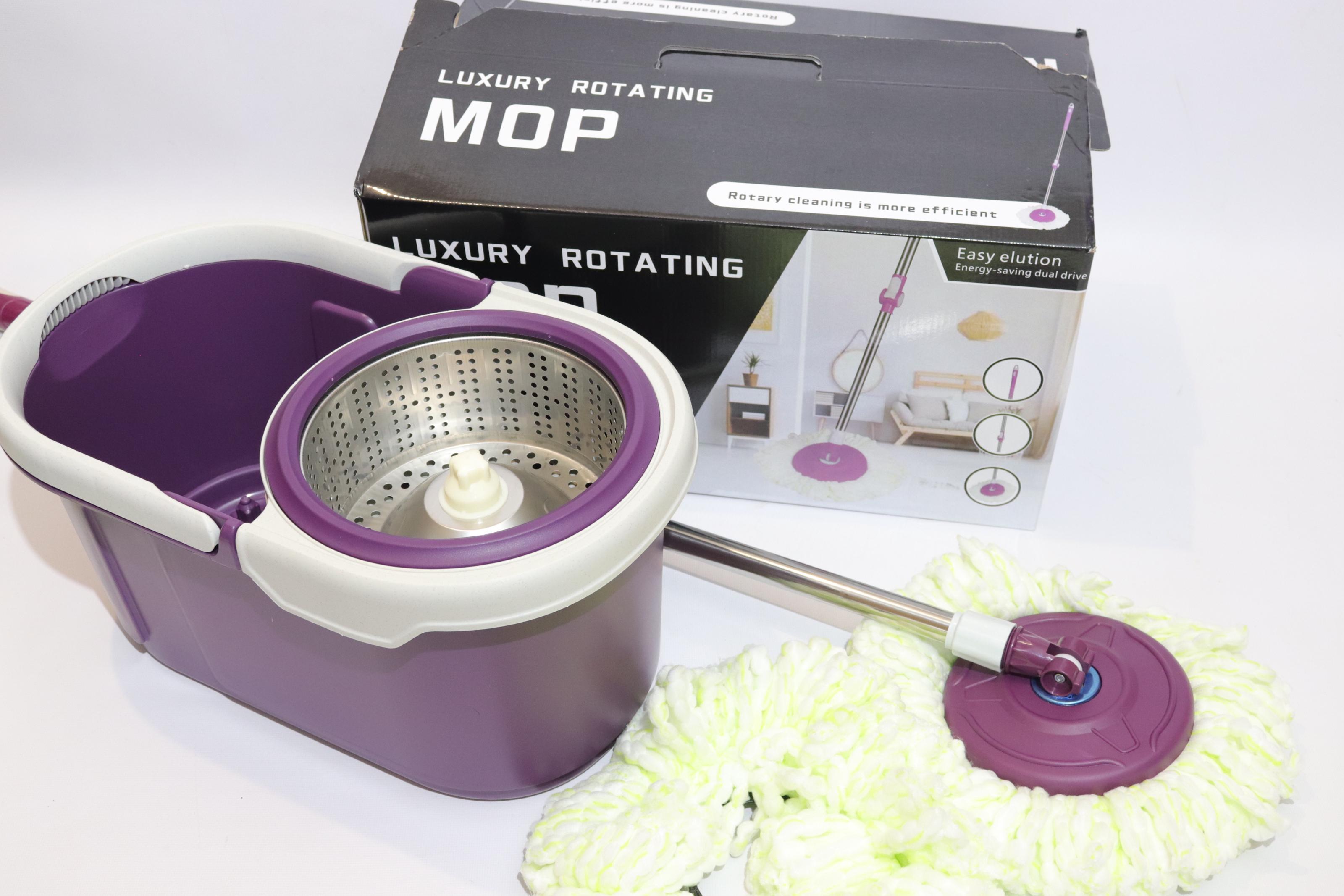 Швабра с автоматическим отжимом Magic и круглым ведром Фиолетовый (1590violet) Швабра с автоматическим отжимом Magic и круглым ведром Фиолетовый (1590violet)