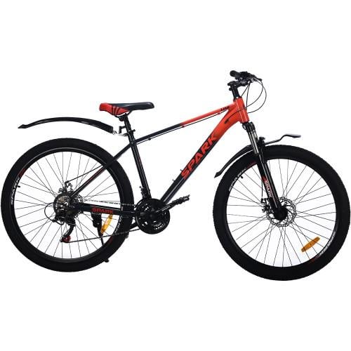 Велосипед Spark LINE колеса 27,5" алюмінієва рама 17" Червоний з чорним (000239207)