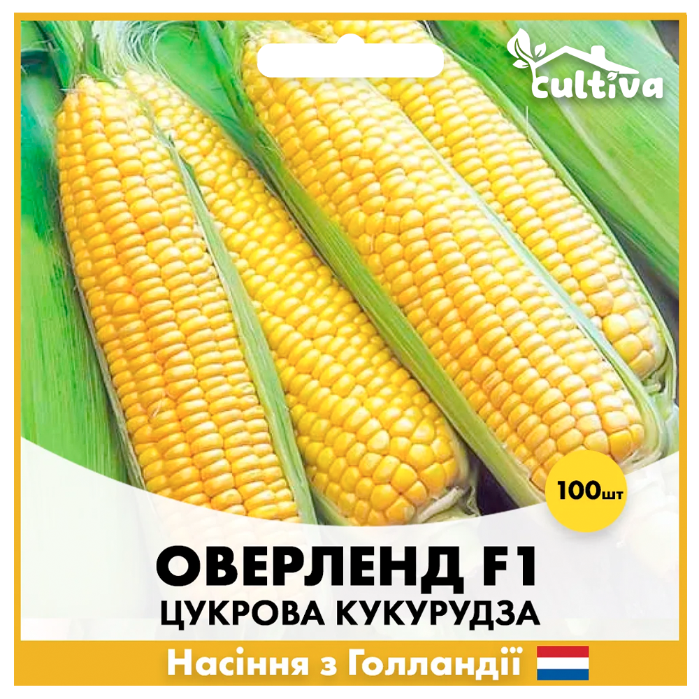 Семена кукурузы Syngenta Сахарная Оверленд F1 100 шт. (00163)