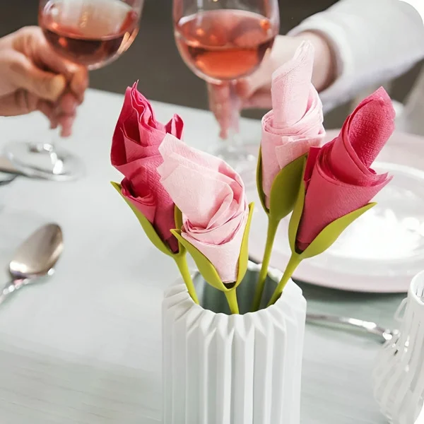 Органайзер для серветок C00365-1 Квітки 16 шт. - фото 4 Органайзер для серветок C00365-1 Квітки 16 шт. - фото 4