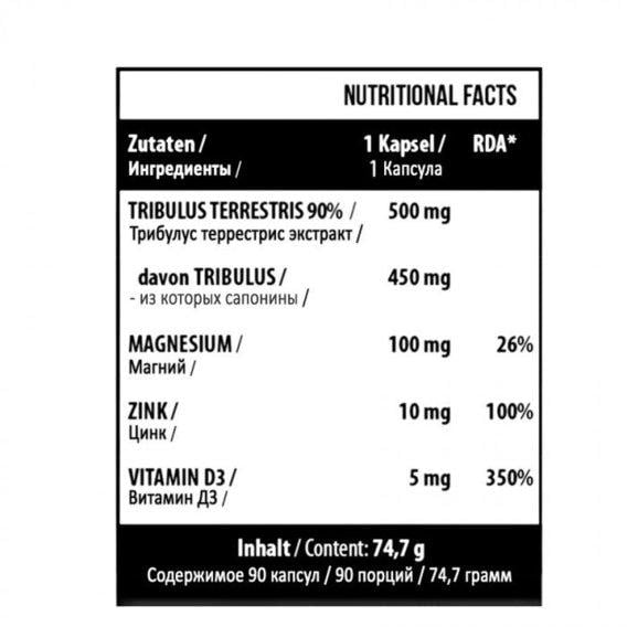 Трибулус MST Nutrition Tribulus 90 Pro 90 капс. - фото 2