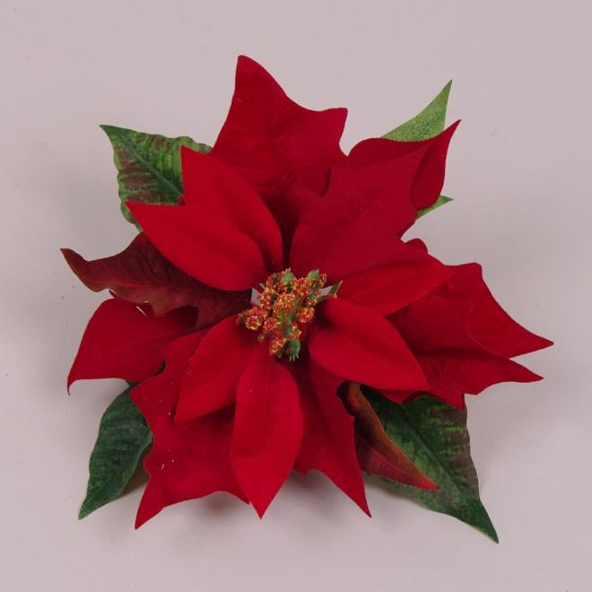 Декоративный цветок Flora Пуансеттия (75633)