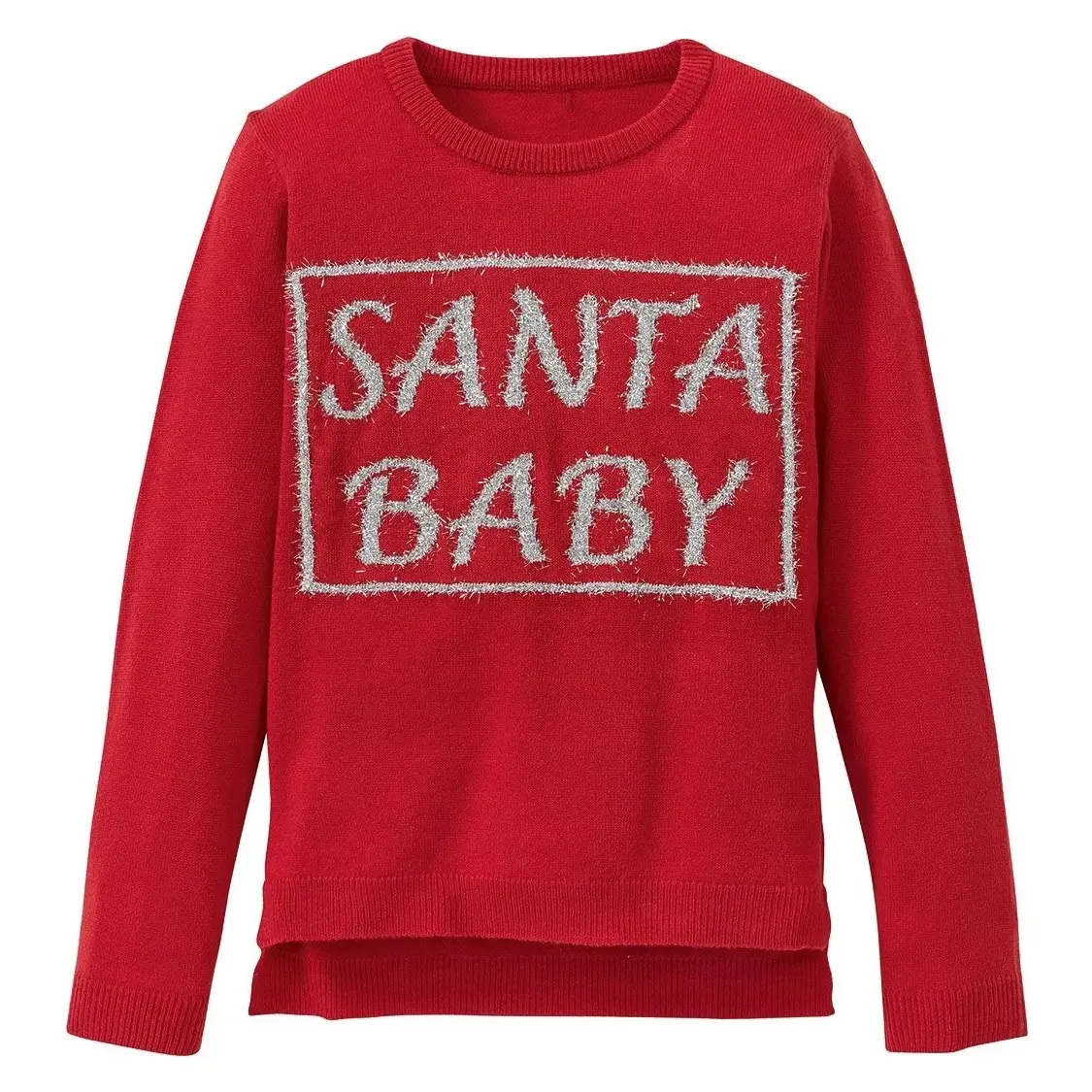 Кофта новогодняя Pepperts для девочки 146-152 см Красный