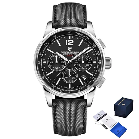 Наручний годинник Pagani Design YS008 Silver/Black