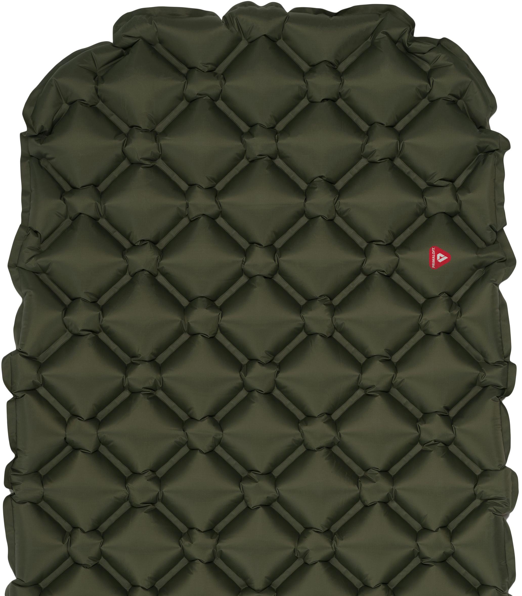 Килимок надувний Highlander Nap-Pak Inflatable Sleeping Mat PrimaLoft 5 см Olive (AIR072-OG) - фото 4