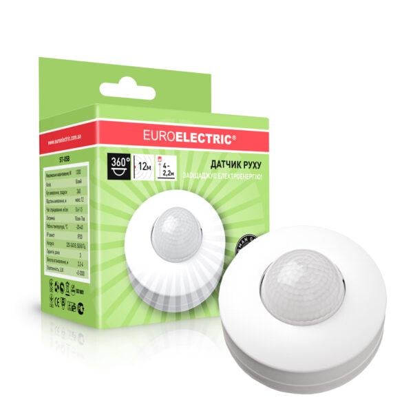 Датчик движения Euroelectric НЛО мини 3D Белый (19019108) Датчик движения Euroelectric НЛО мини 3D Белый (19019108)