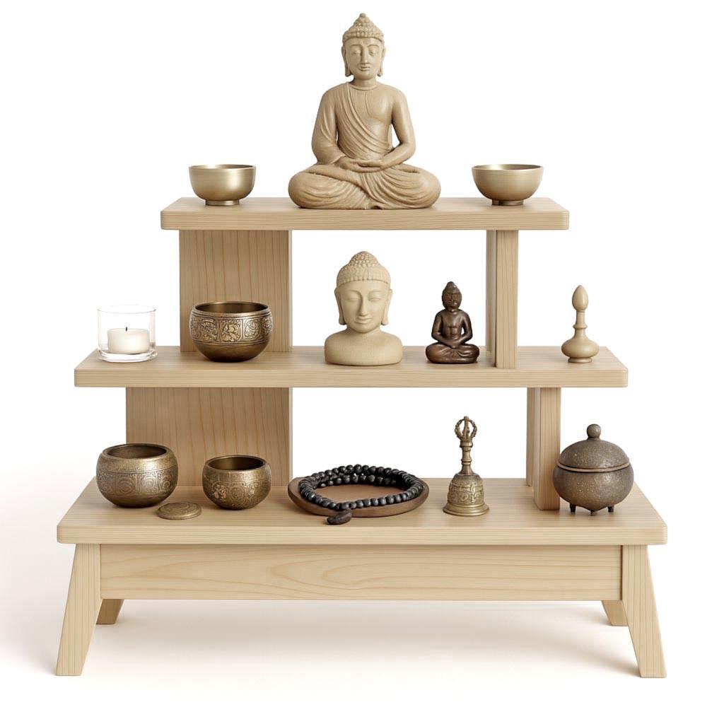Вівтар для медитації з дерева Вішана Бланже (ЛАТ-011401)