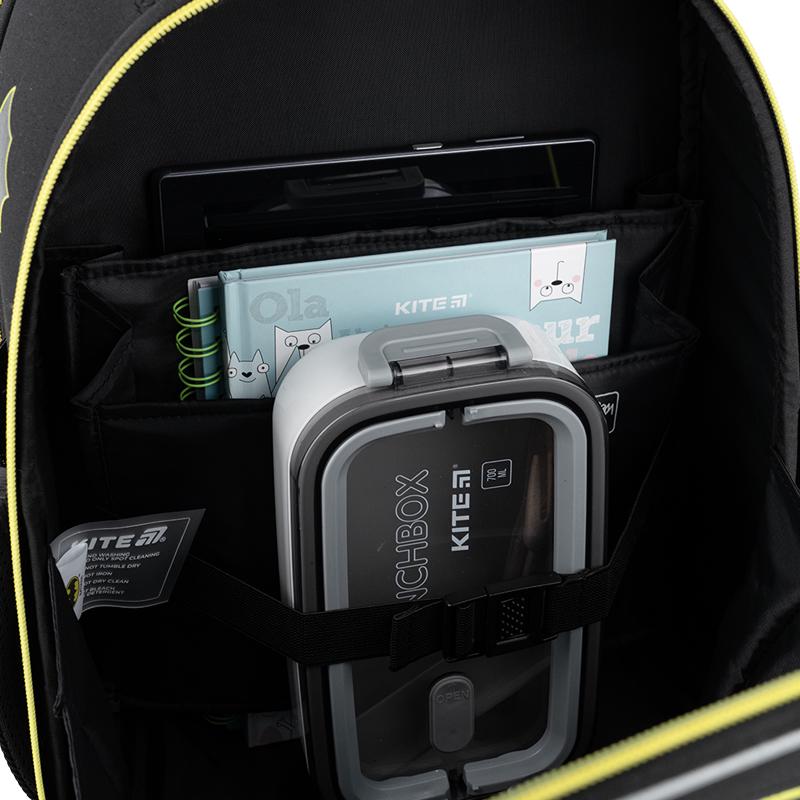 Шкільний рюкзак KITE SET DC25-556M Batman ​​з пеналом та сумкою для взуття (995186) - фото 15